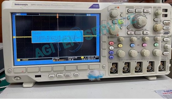 安捷倫示波器DPO3054自校準SPC失敗維修