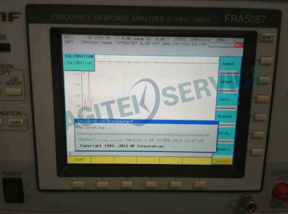 NF頻率特性分析儀FRA5087故障維修