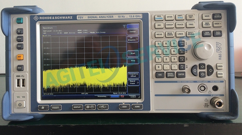 R&amp;S頻譜分析儀FSV_13.6G開機后藍屏維修