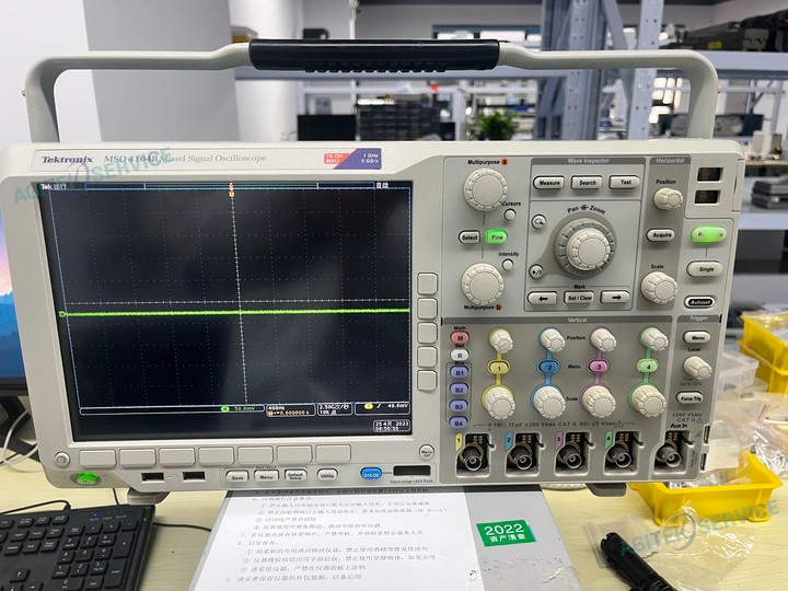 泰克示波器MSO4104不開機(jī)維修